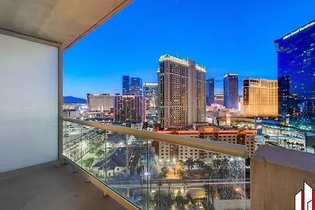 Mgm Signature-15-717 F1 Track & Strip View Balcony Las Vegas