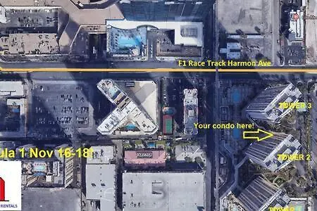 Mgm Signature-15-717 F1 Track & Strip View Balcony Las Vegas